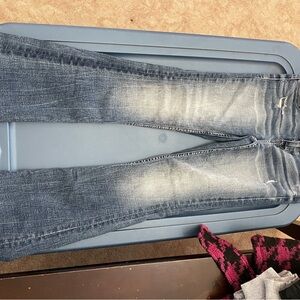 BKE Buckle brand girls youth Faded Blue flare Jeans